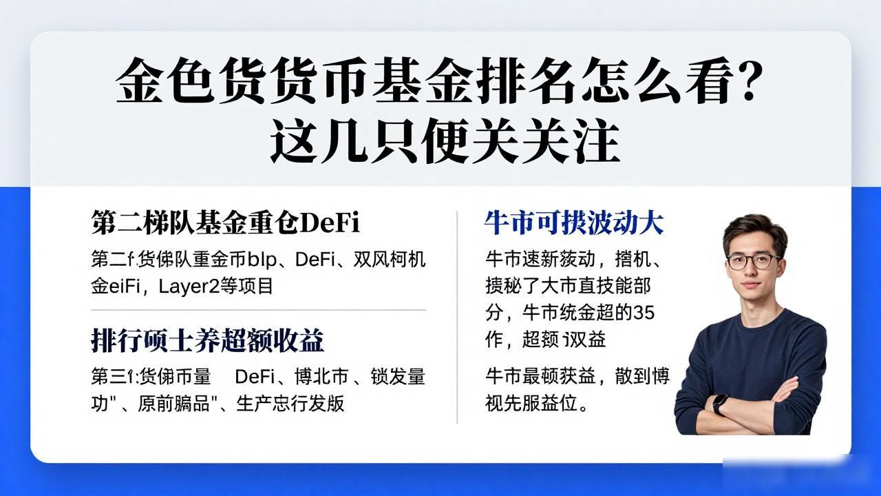 金色数字货币基金排名怎么看？这几只值得关注