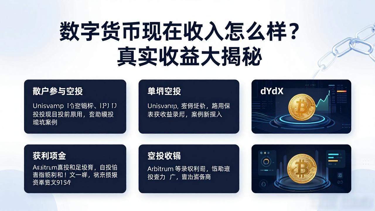 数字货币现在收入怎么样？真实收益大揭秘