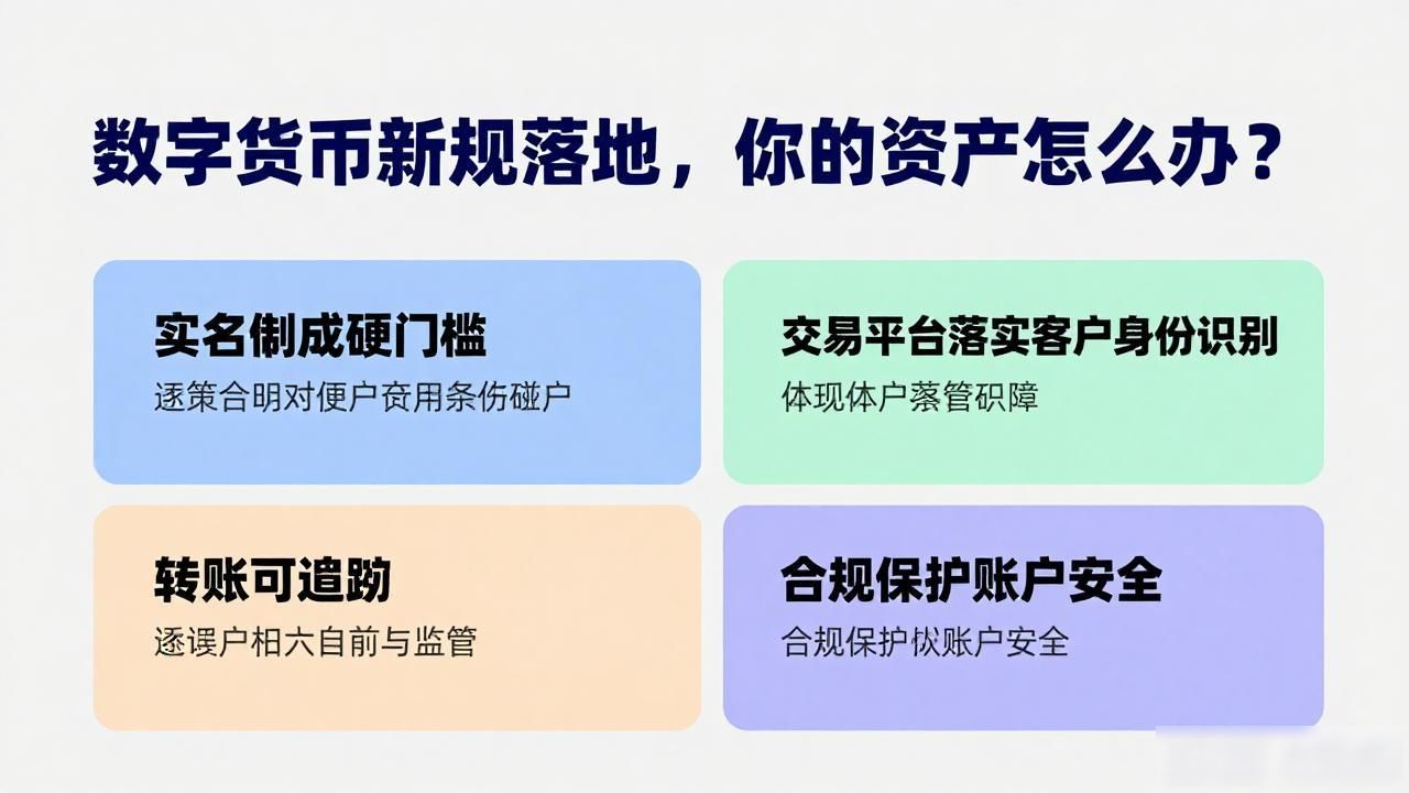 数字货币新规落地，你的资产怎么办？