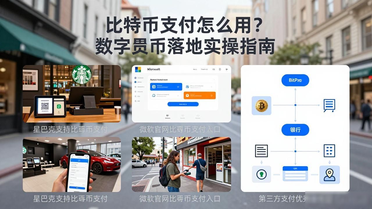 比特币支付怎么用？数字货币落地实操指南