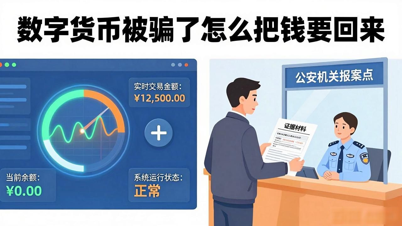 数字货币被骗了怎么把钱要回来