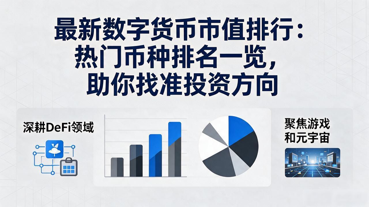 最新数字货币市值排行：热门币种排名一览，助你找准投资方向