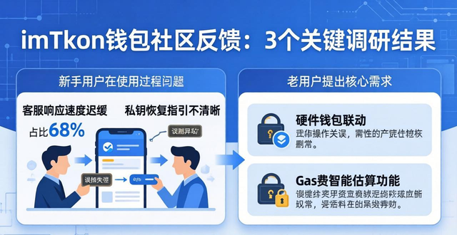 imToken钱包社区反馈：3个关键调研结果