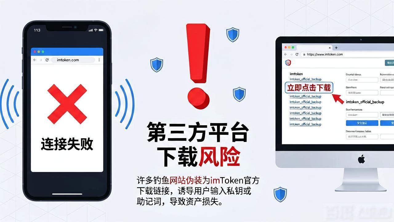 imToken官网地址暗藏的坑，新手别乱搜