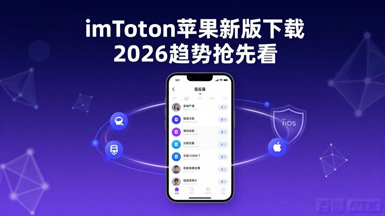 imToken苹果新版下载 2026趋势抢先看