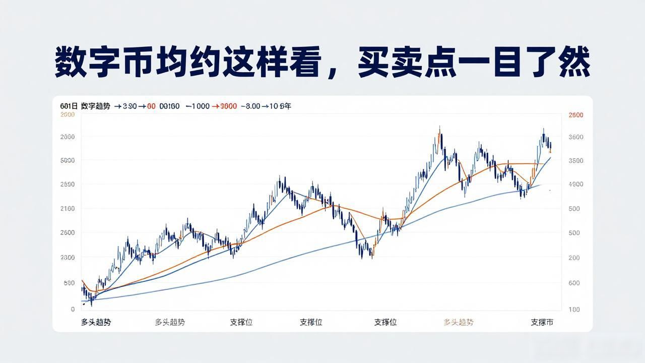 数字货币均线这样看，买卖点一目了然
