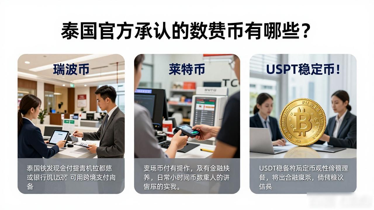泰国官方承认的数字货币有哪些？