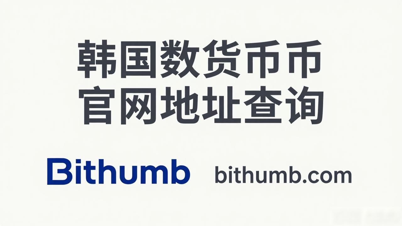 韩国数字货币官网地址查询