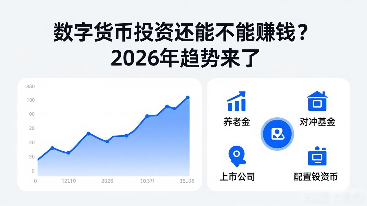 数字货币投资还能不能赚钱？2026年趋势来了