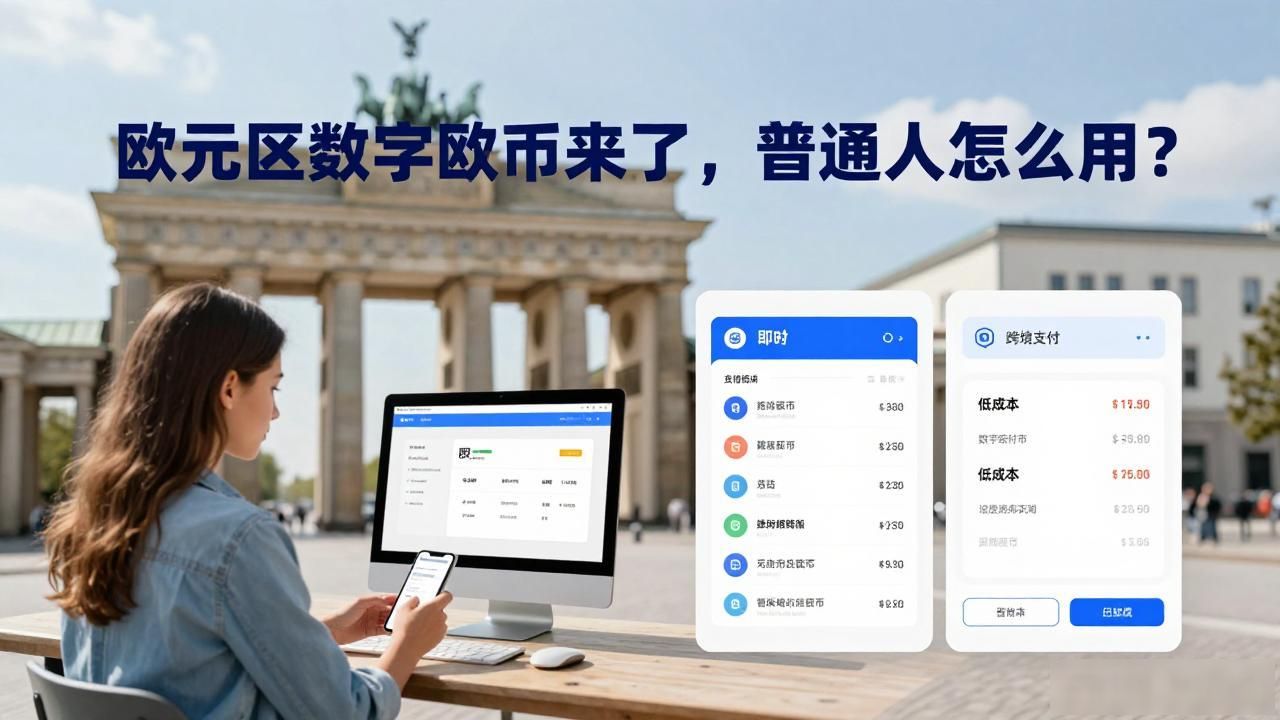 欧元区数字欧元来了，普通人怎么用？