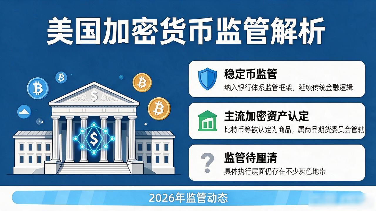 美国怎么管虚拟货币？加密货币监管全解析