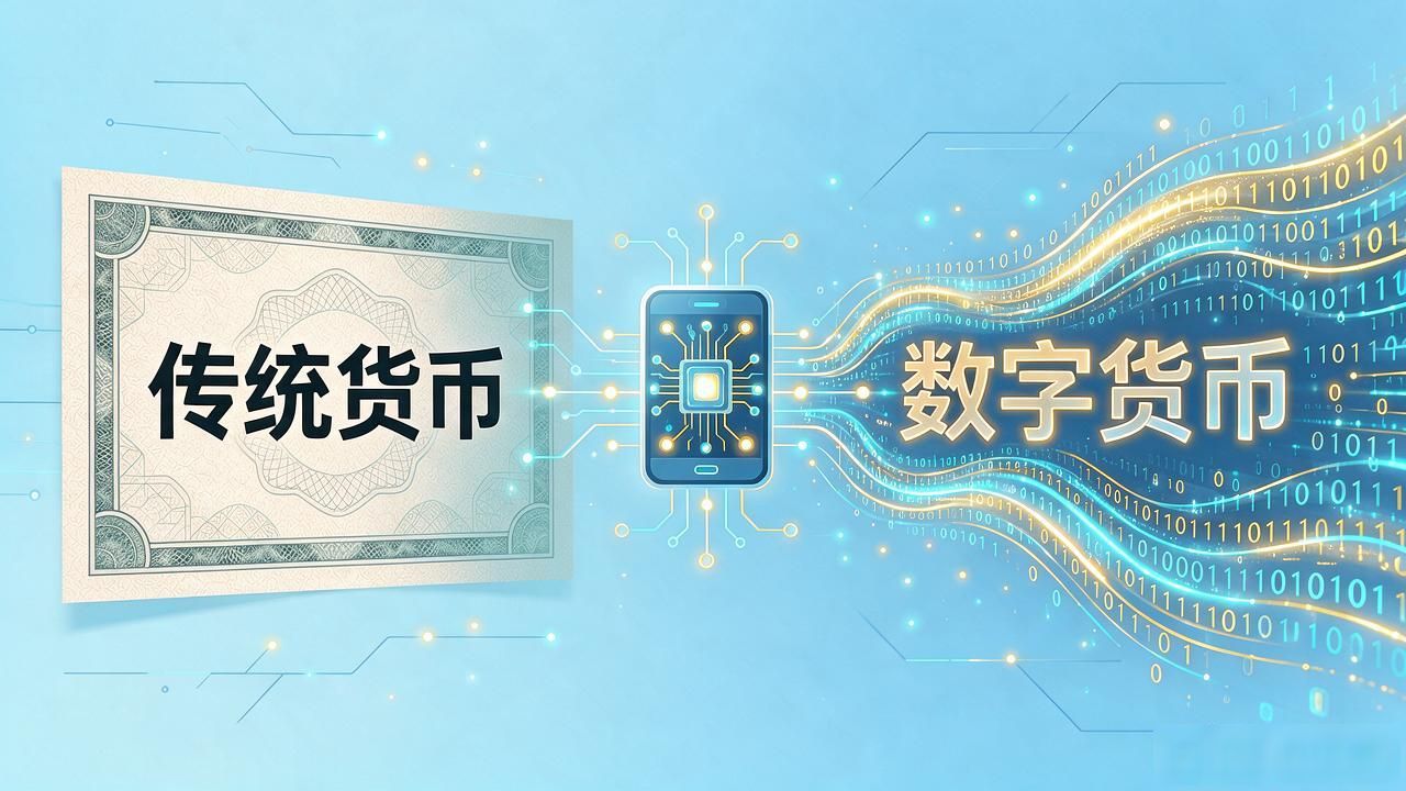 数字货币没有重量，转账只需几秒钟