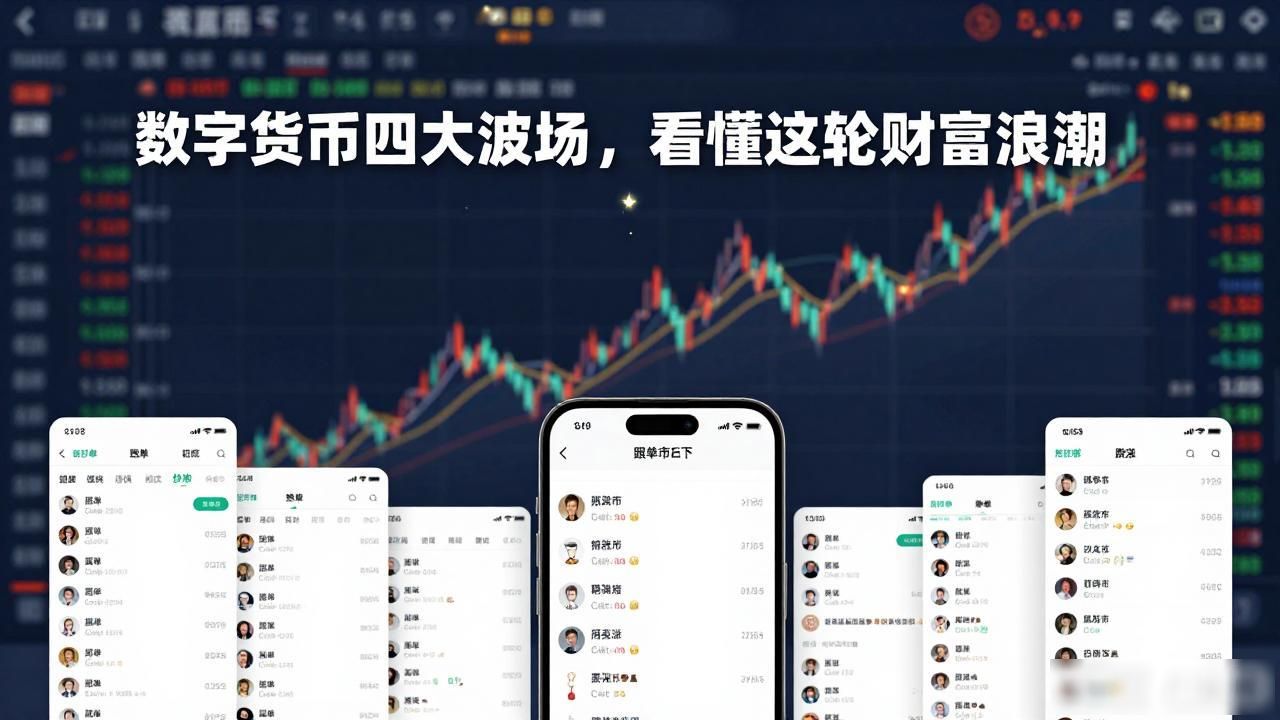 数字货币四大波场，看懂这轮财富浪潮