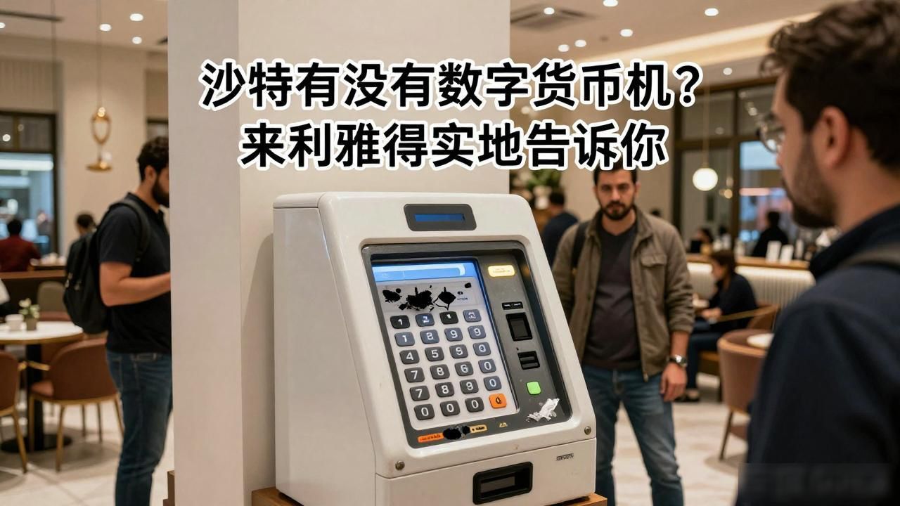 沙特有没有数字货币机？来利雅得实地告诉你