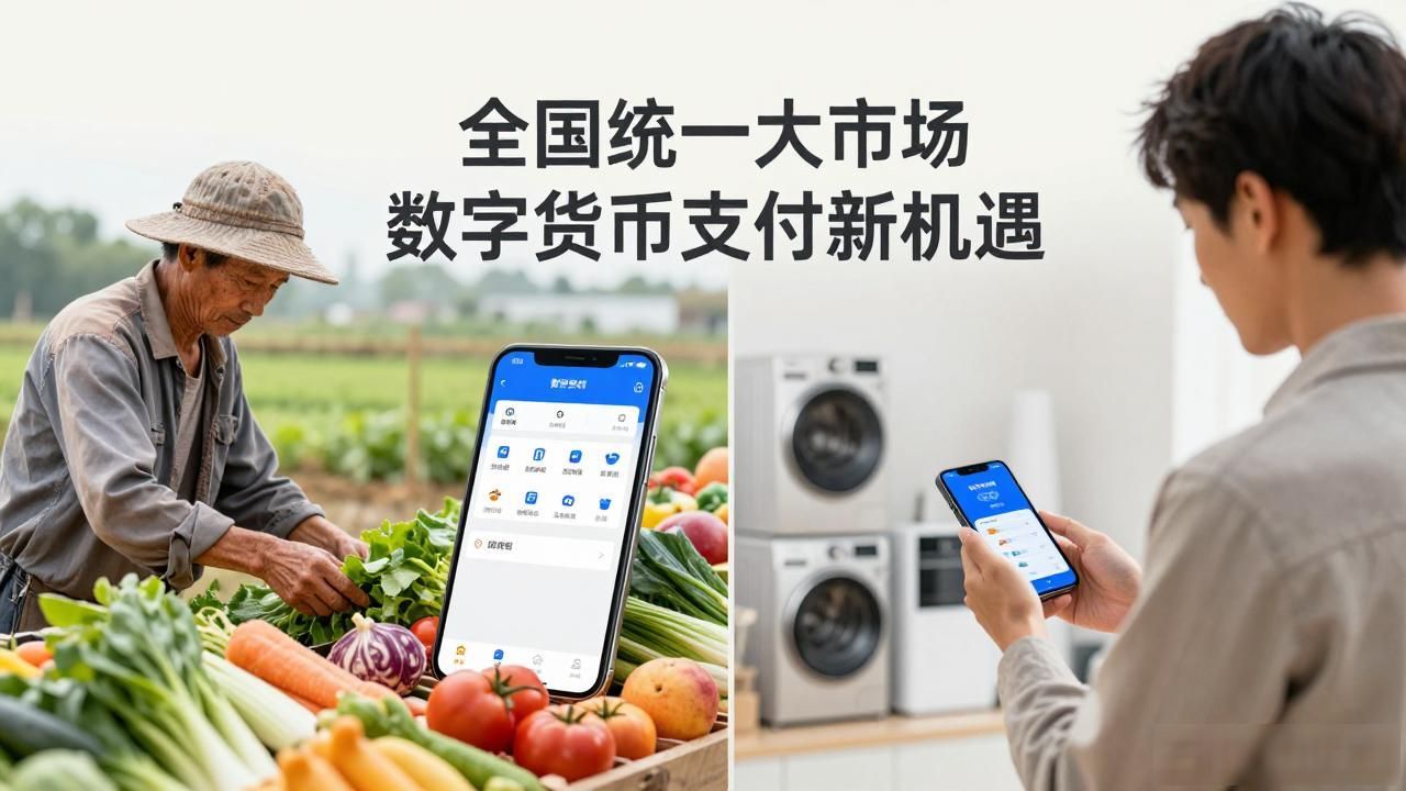 全国统一大市场 数字货币支付新机遇
