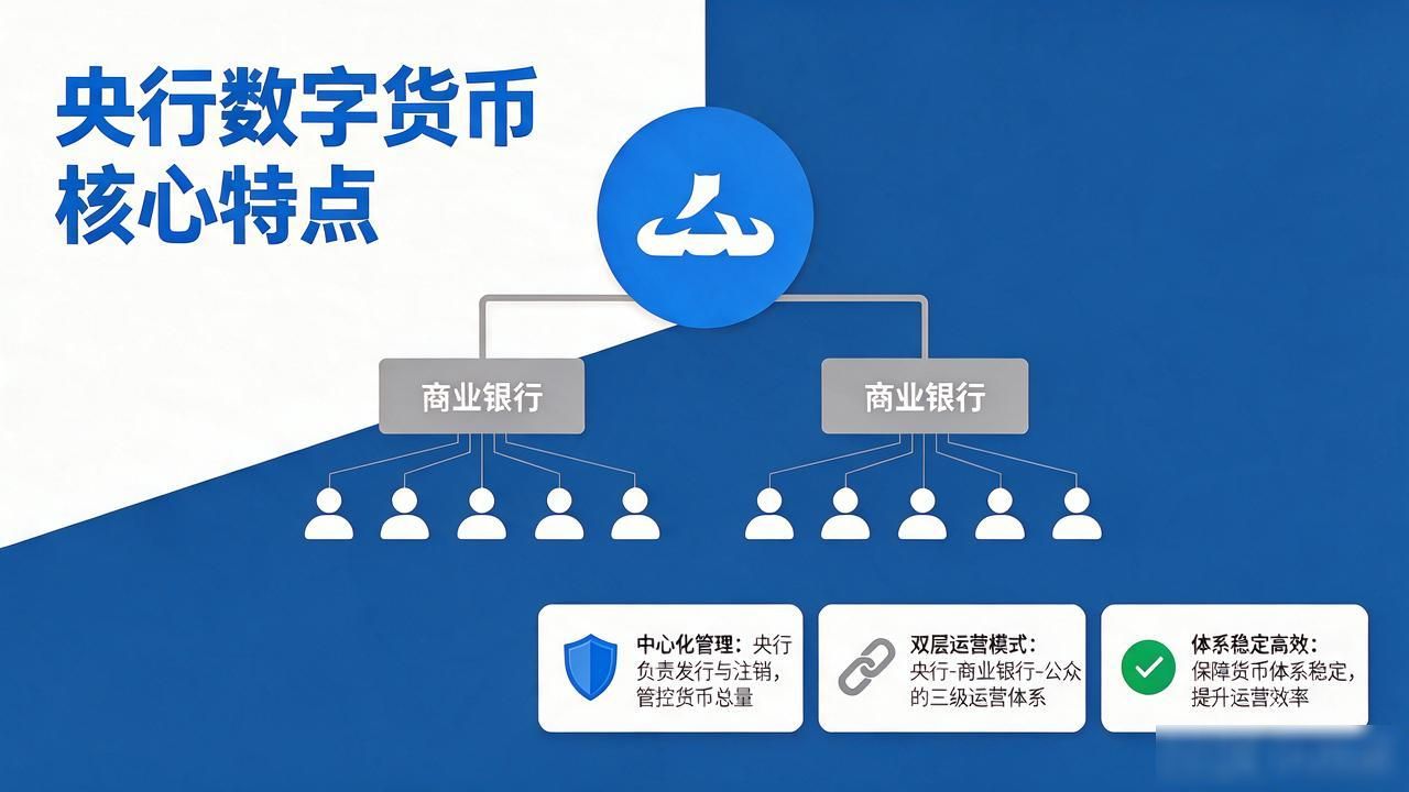 央银数字货币特点有哪些 一文说透
