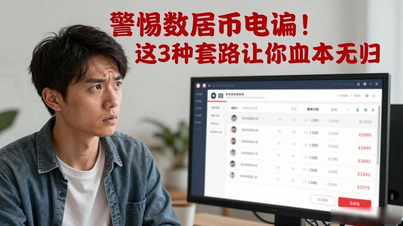 警惕数字货币电诈！这3种套路让你血本无归