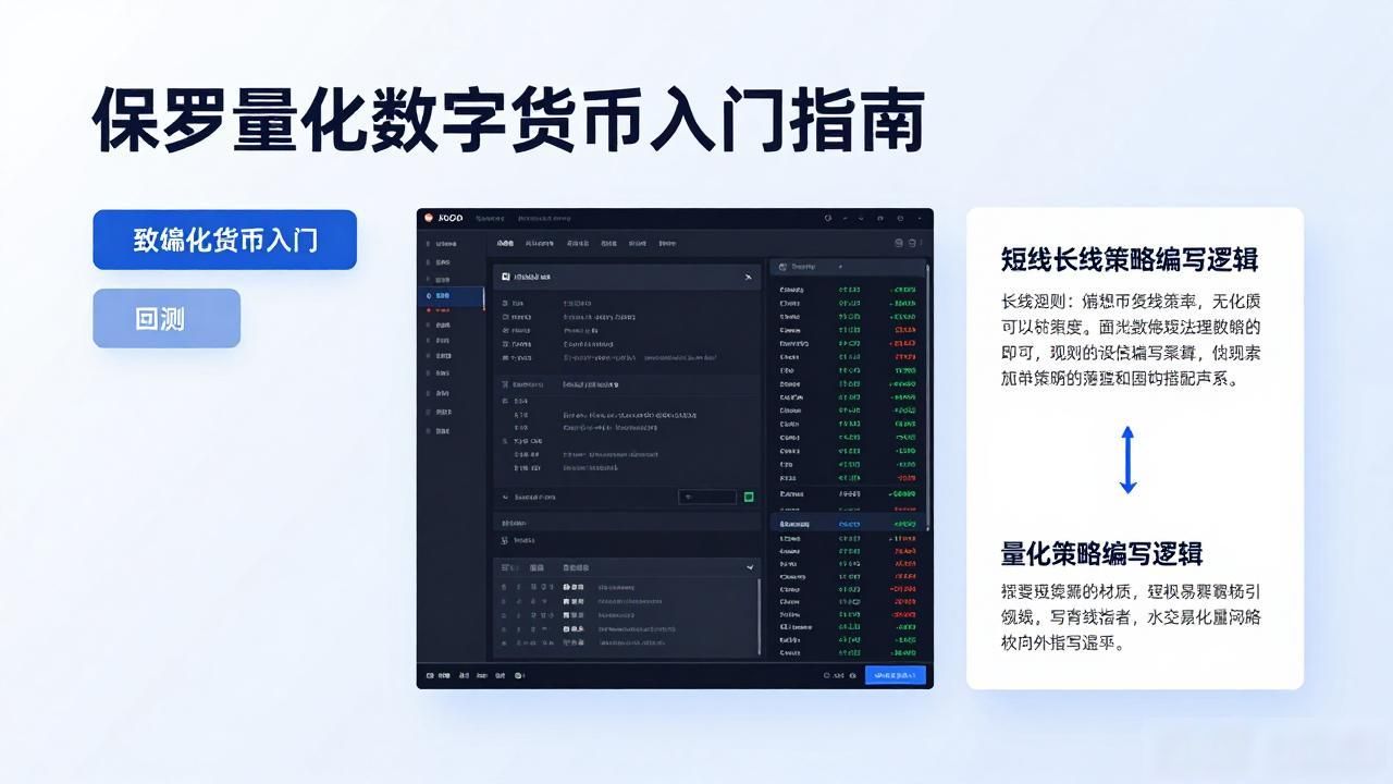 保罗量化数字货币入门指南